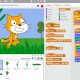 skærmdump fra scratcprogram der viser kat der kan programmeres