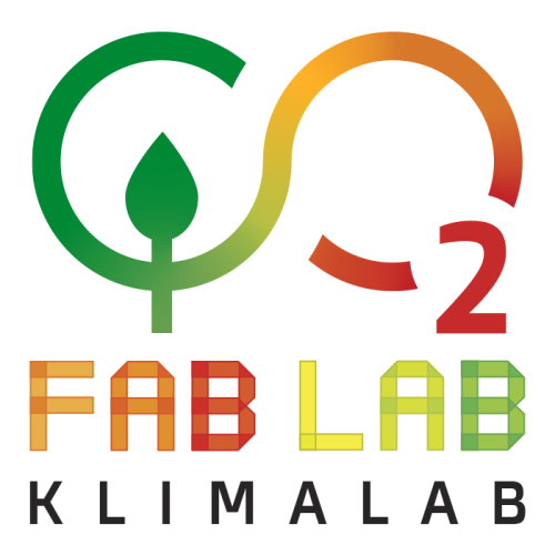 FabLab Klimalab logo og symbol