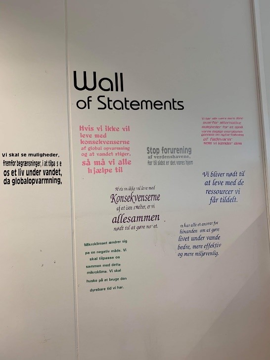 Wall of statements